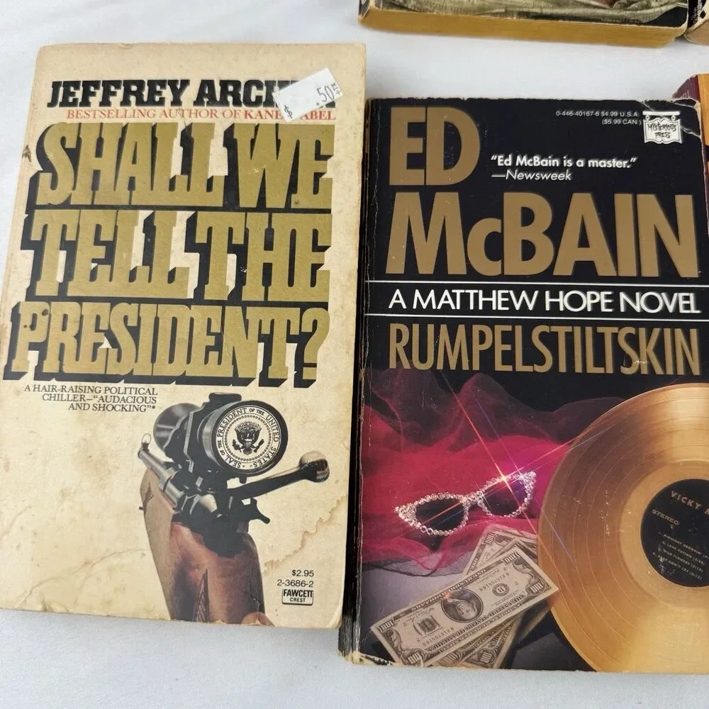 Vintage Paperbacks Collection Lot Kemelman Henderson Dickson Harrison Stout Nero